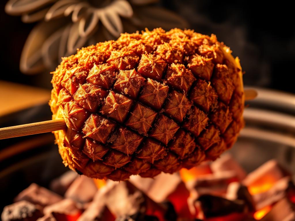 Abacaxi Assado — Smoked Cinnamon Pineapple