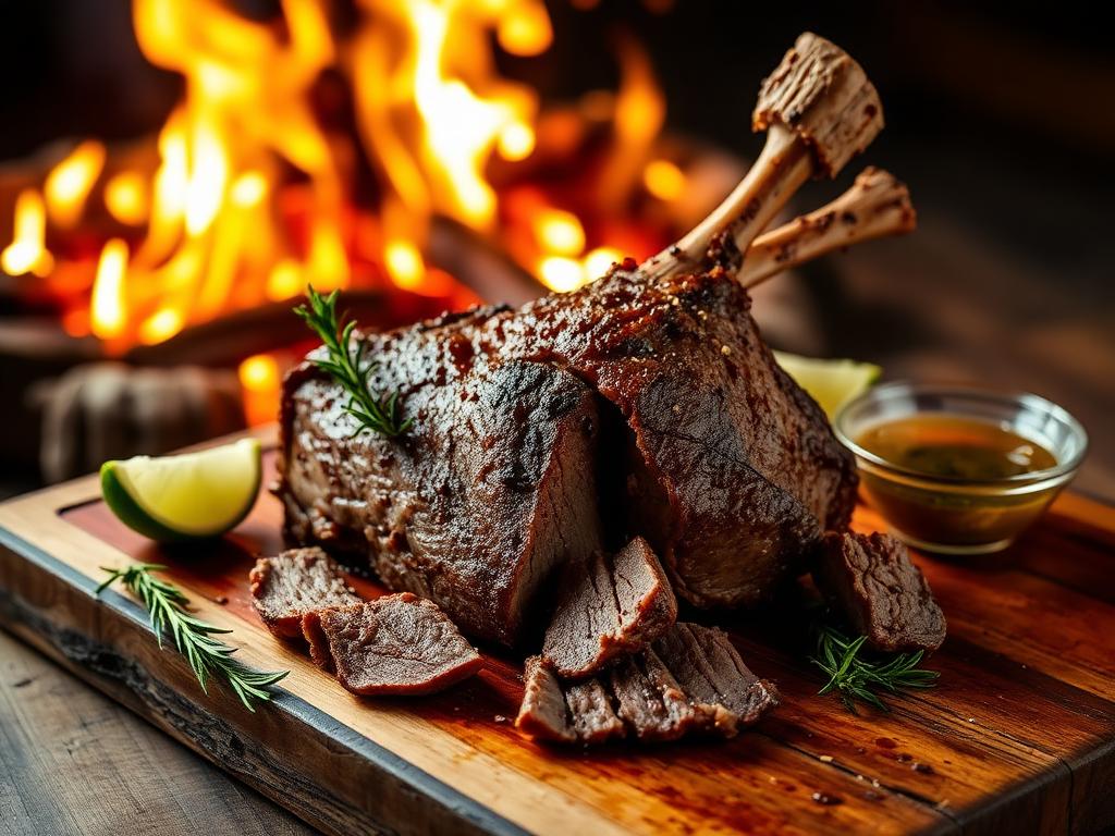 Cordeiro Gaúcho — Smoked Brazilian Lamb