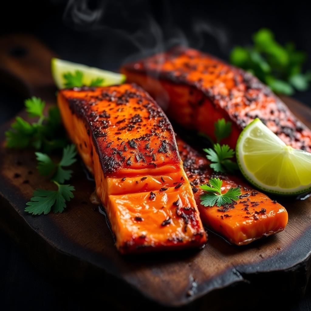 Caribbean-Spiced Smoked Salmon