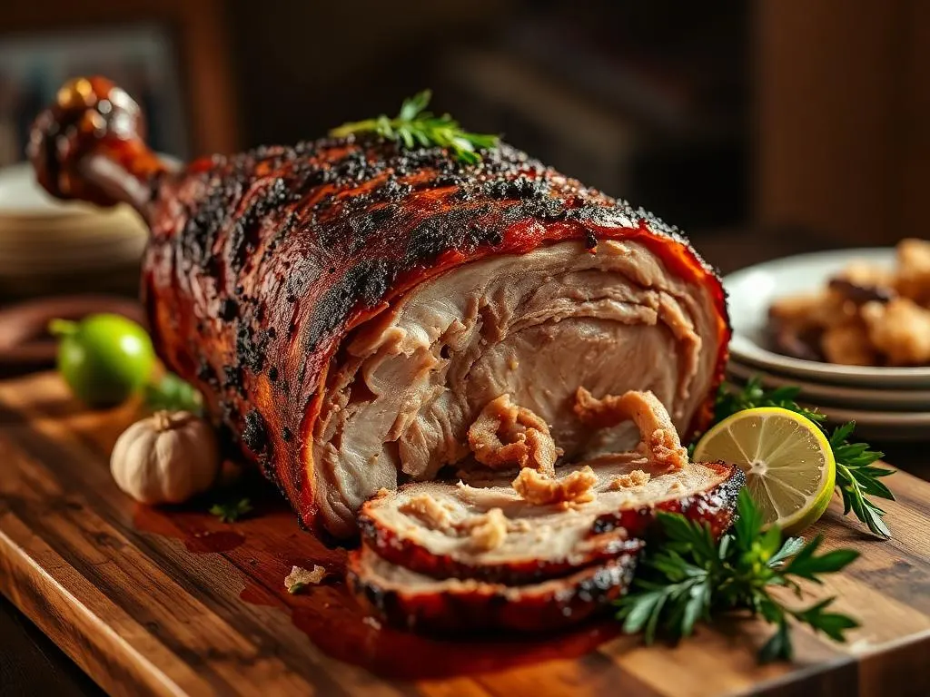 Smoked Pernil — Brazilian Whole Pork Leg