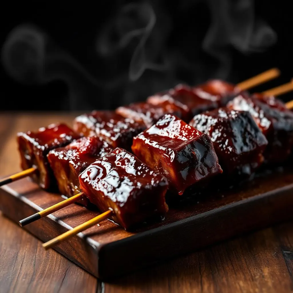 Caribbean Pork Belly Burnt Ends