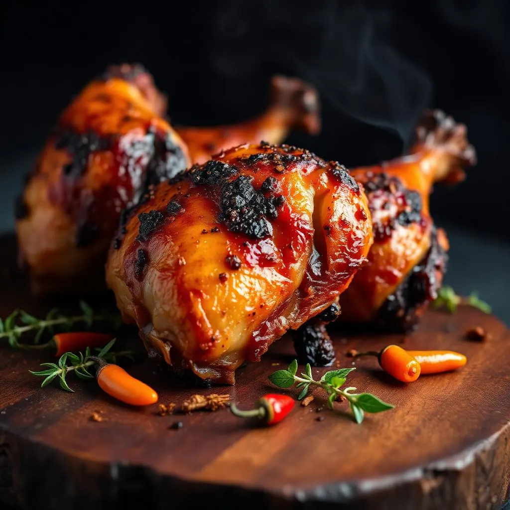Classic Smoked Jerk Chicken Thighs