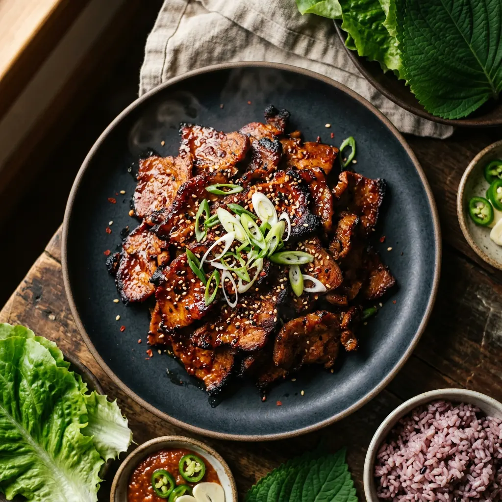 Low-and-Slow Smoked Pork Bulgogi