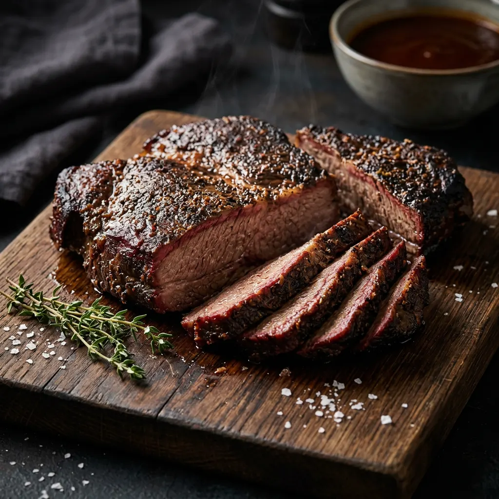 Apple-Smoked Chuck Roast Poor-Man's Brisket