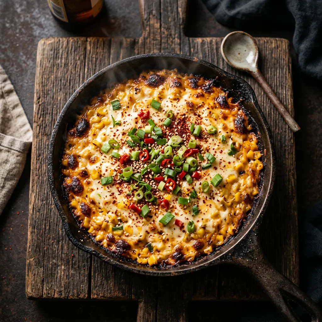 Simple Smoked Korean Corn Cheese
