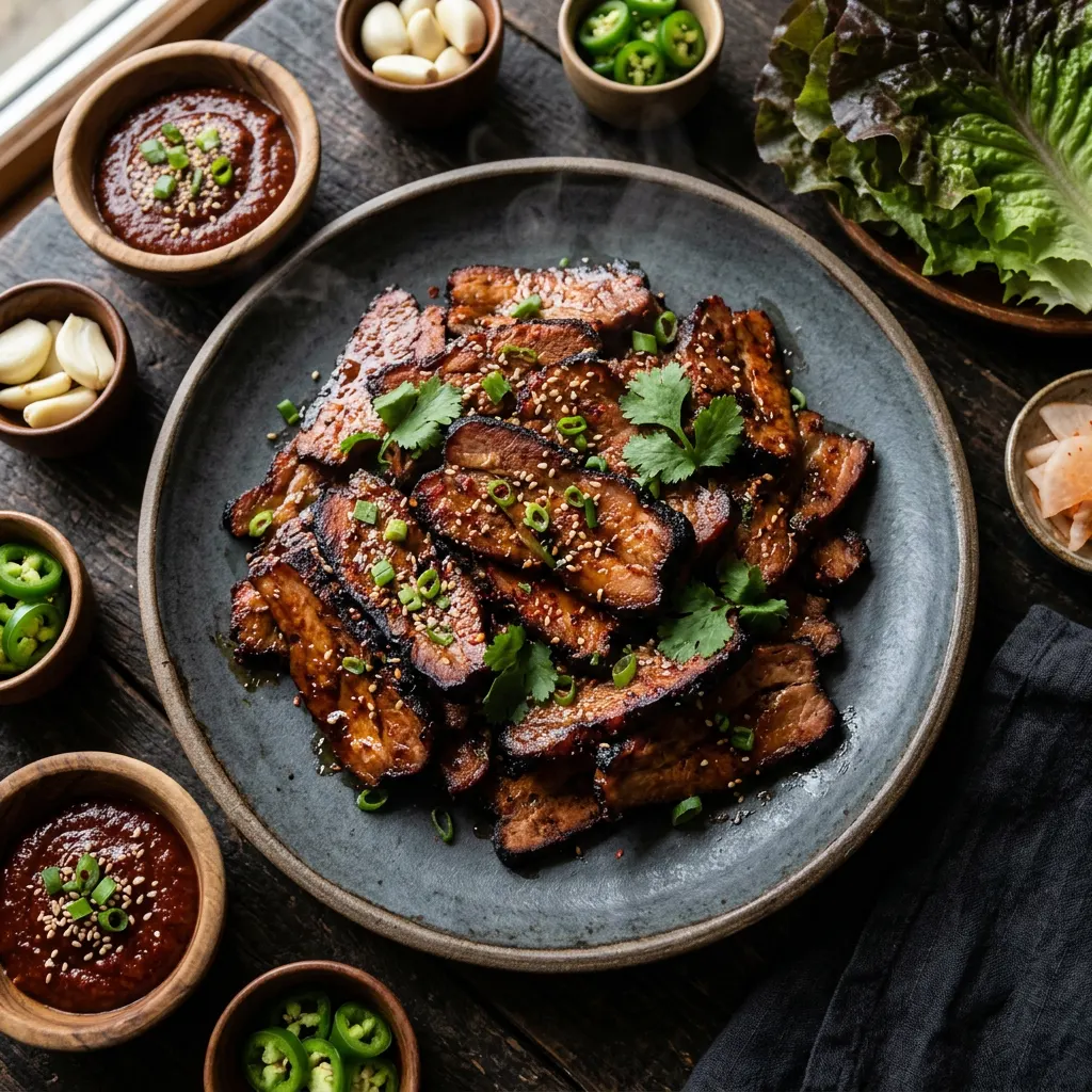 Cherry-Smoked Smoked Pork Bulgogi