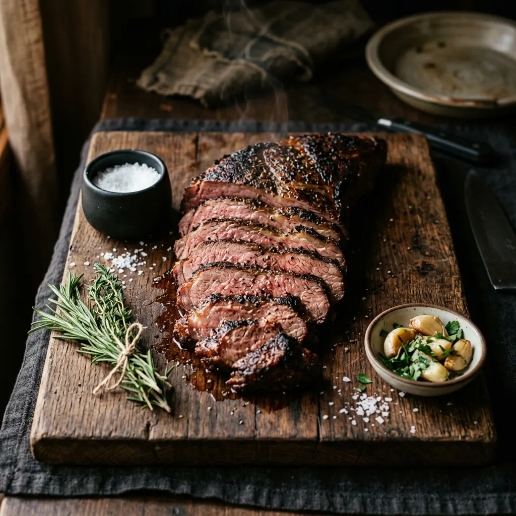 Apple-Smoked Reverse-Sear Tri-Tip
