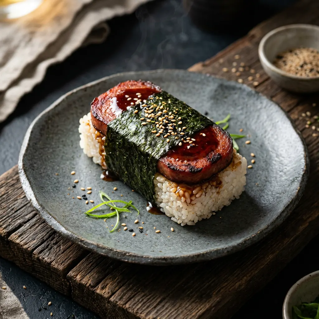 Competition-Style Smoked Spam Musubi