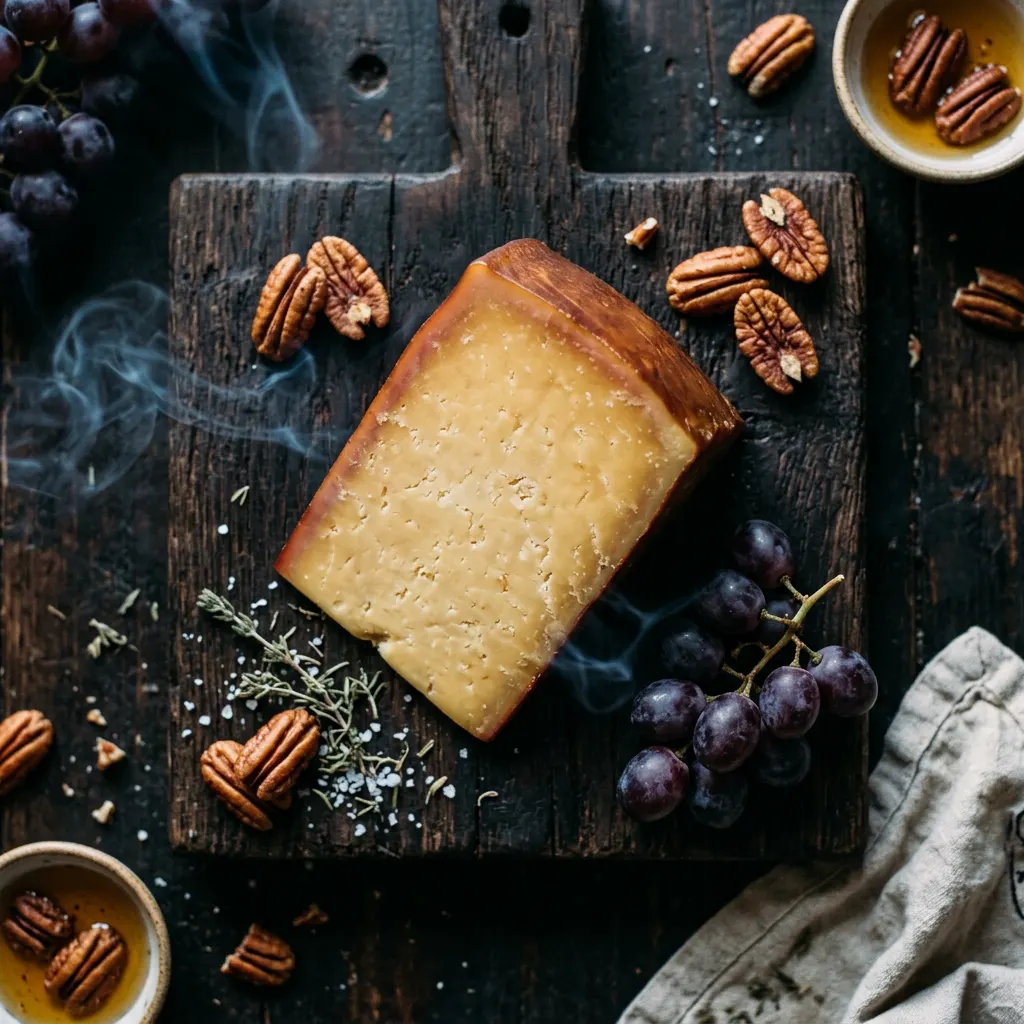 Variation of Hickory-Smoked Cold-Smoked Sharp Cheddar