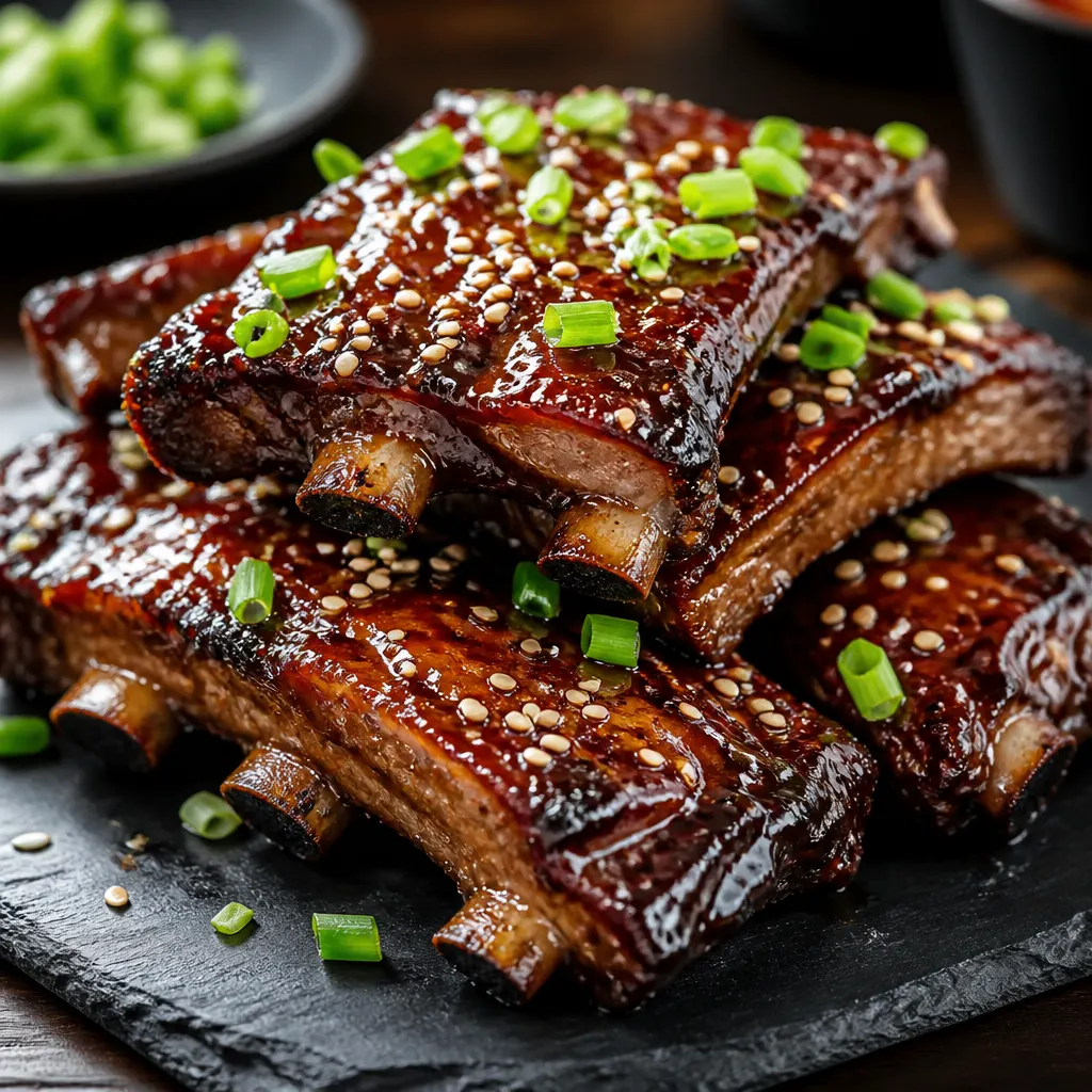 Smoked Hoisin Baby Back Ribs