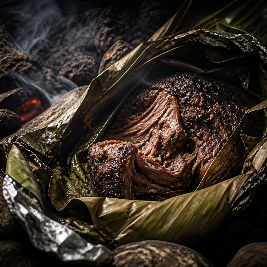 Hangi-Style Smoked Lamb Shoulder