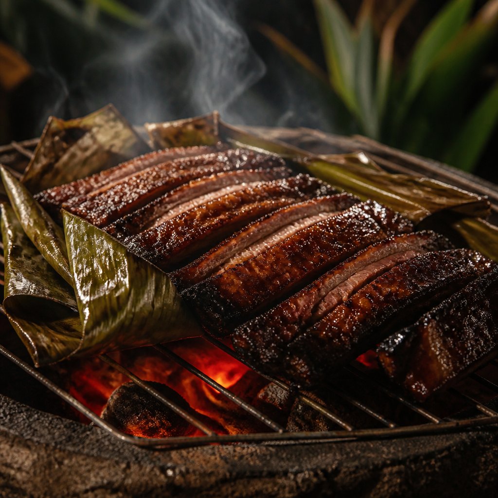 Island Smoked Kalbi-Style Pork Ribs