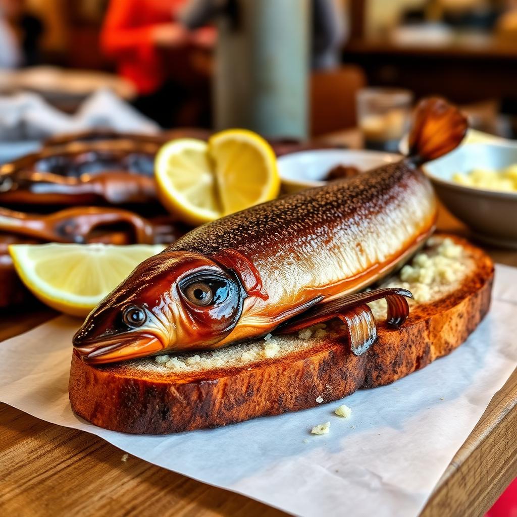 Hot-Smoked Eel