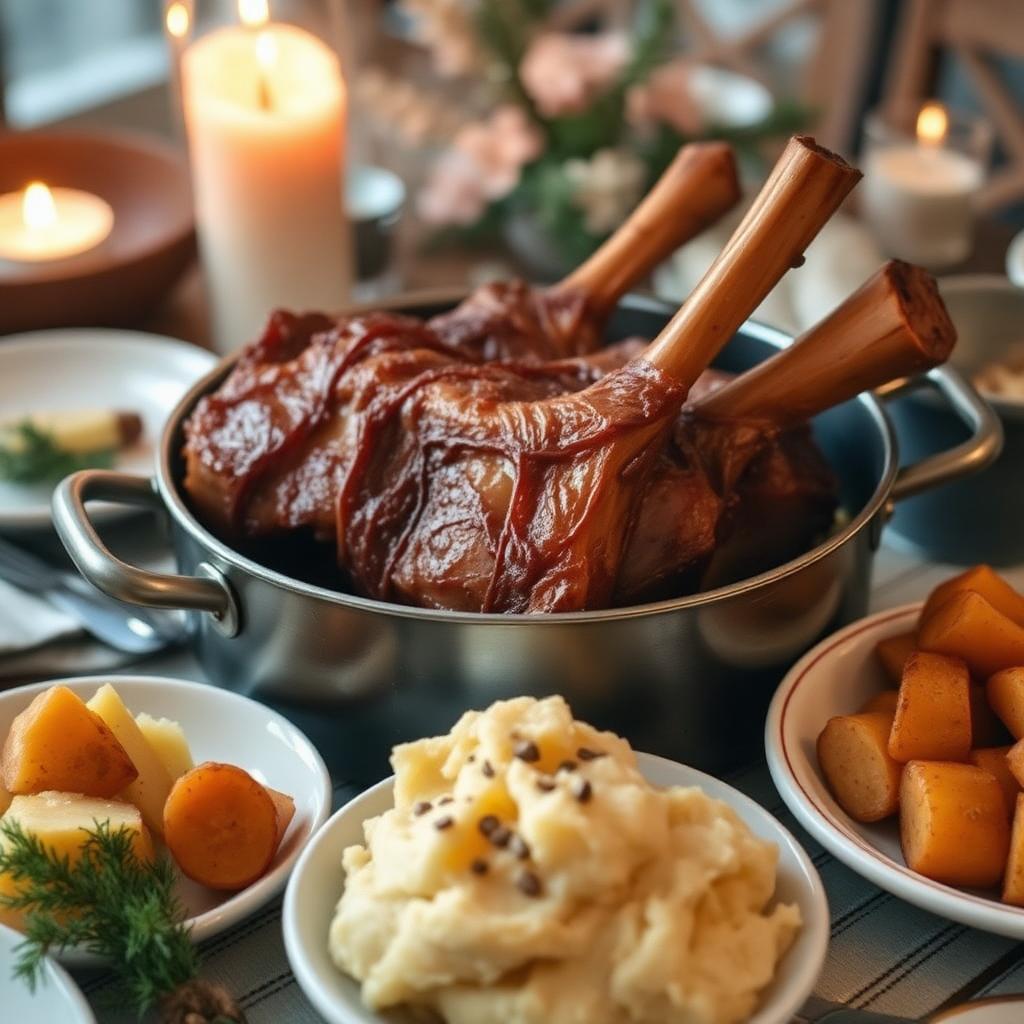 Pinnekjøtt — Smoked & Cured Lamb Ribs