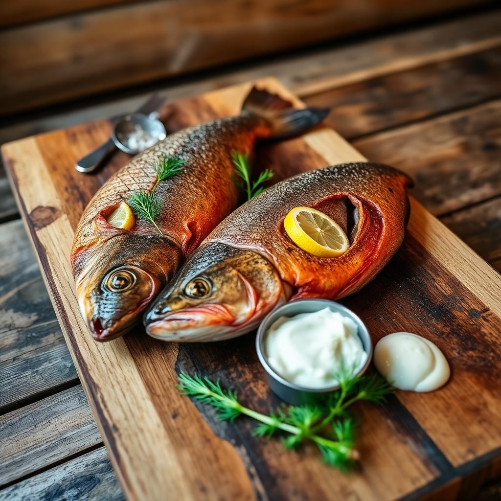 Whole Smoked Trout