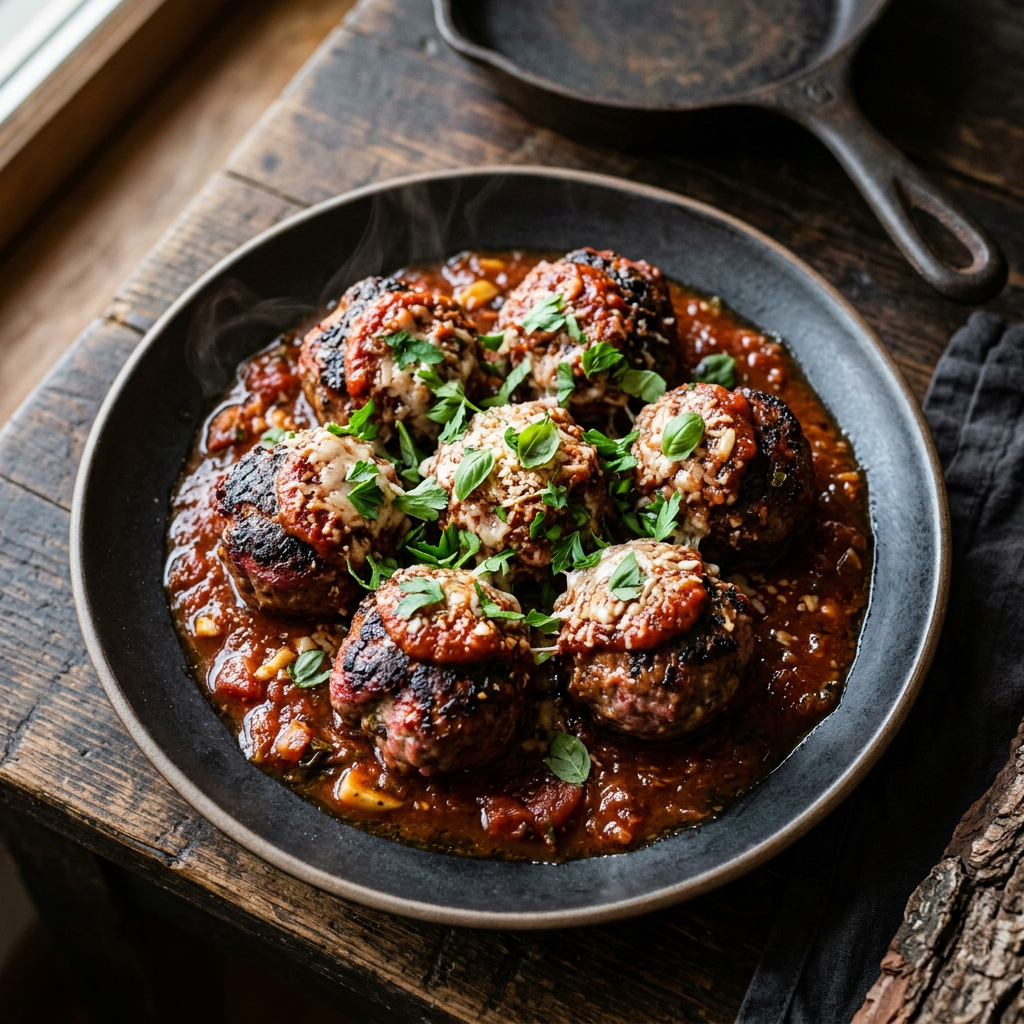 Weekend Cook — Backyard Version of Smoked Italian Meatballs