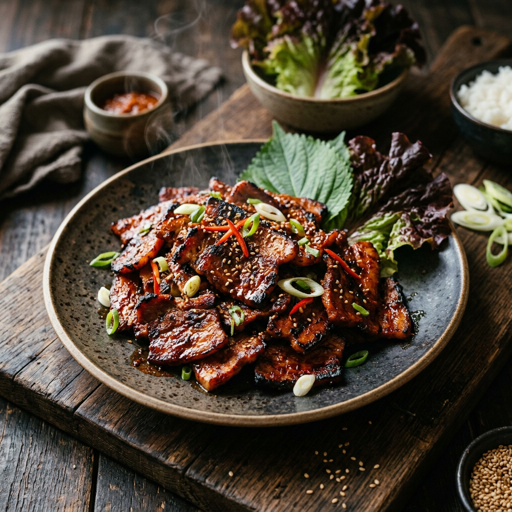 My Take on Sunday's Sunday's Smoked Pork Bulgogi