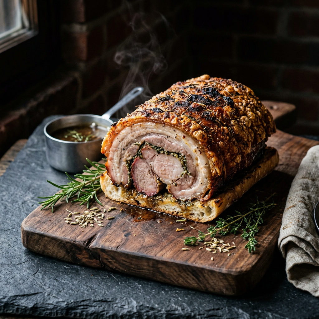 Sunday's Sunday's Smoked Porchetta Roll