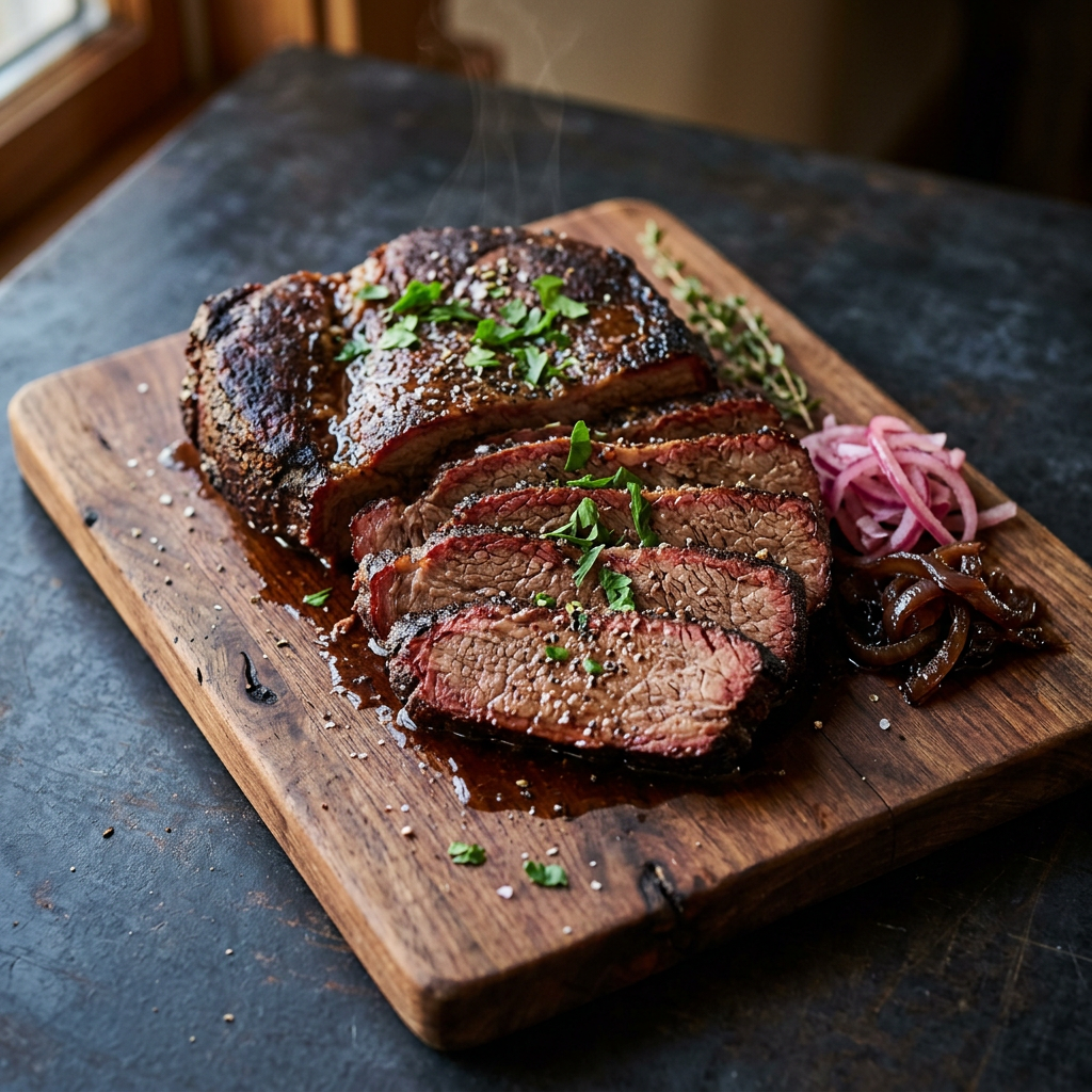Chuck Roast Poor-Man's Brisket