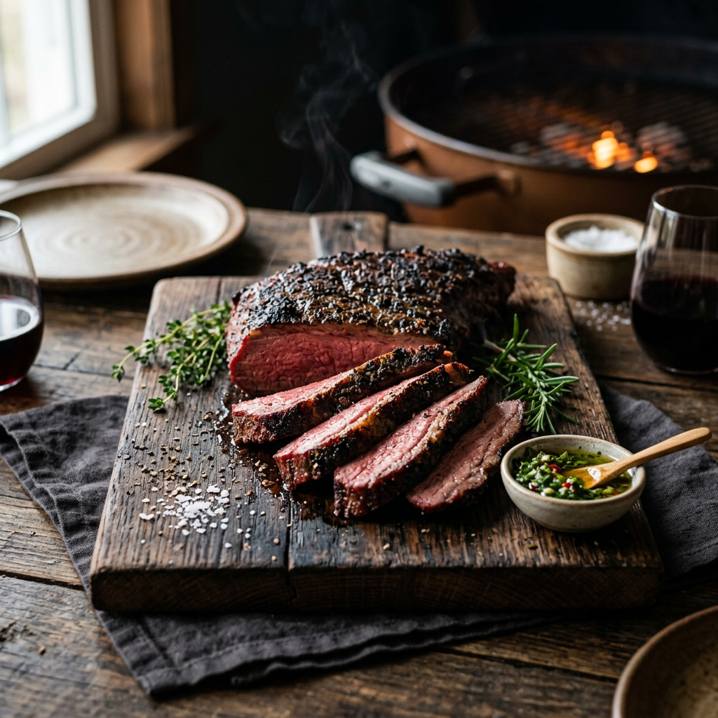 Sunday's Reverse-Sear Tri-Tip