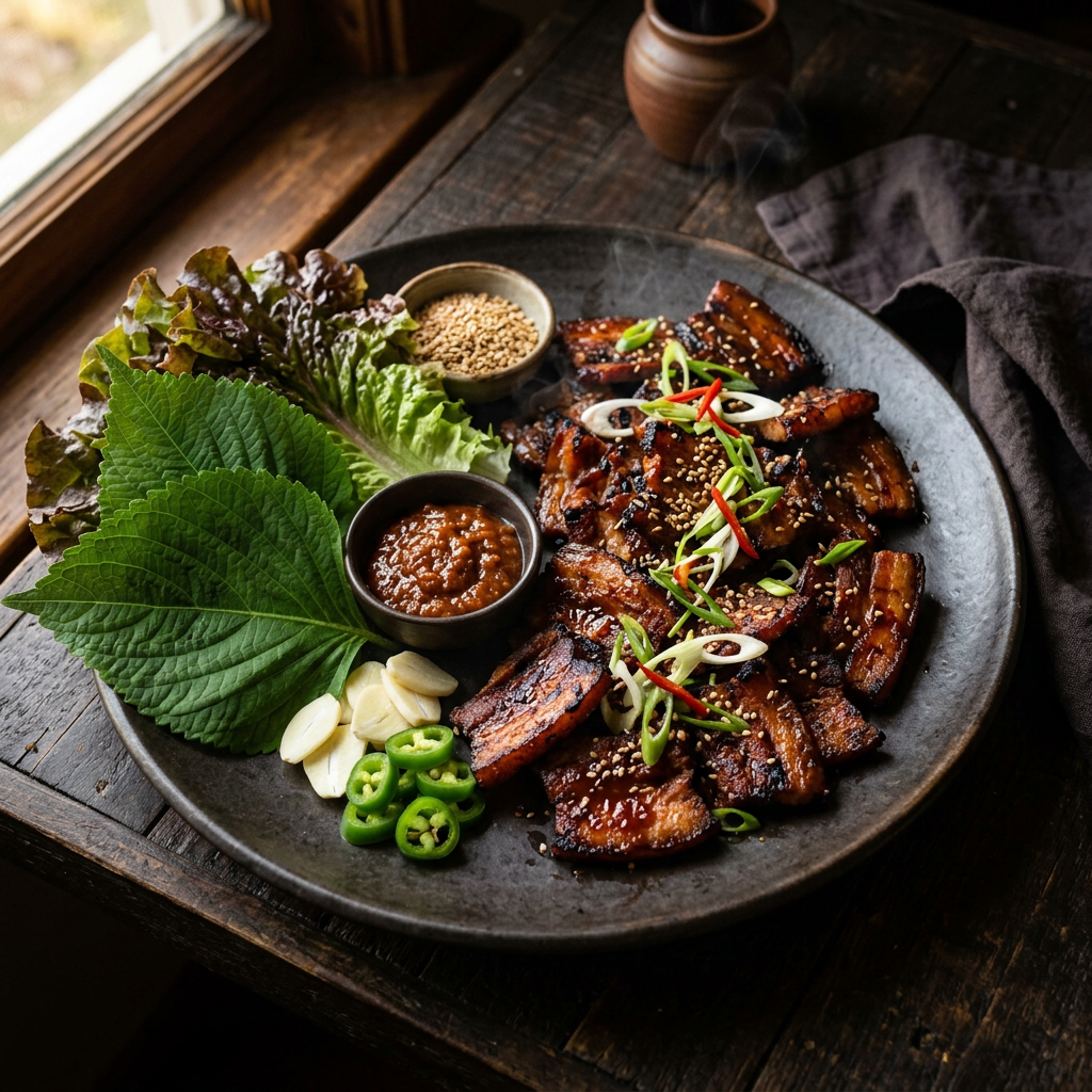 My Take on Smoked Pork Bulgogi