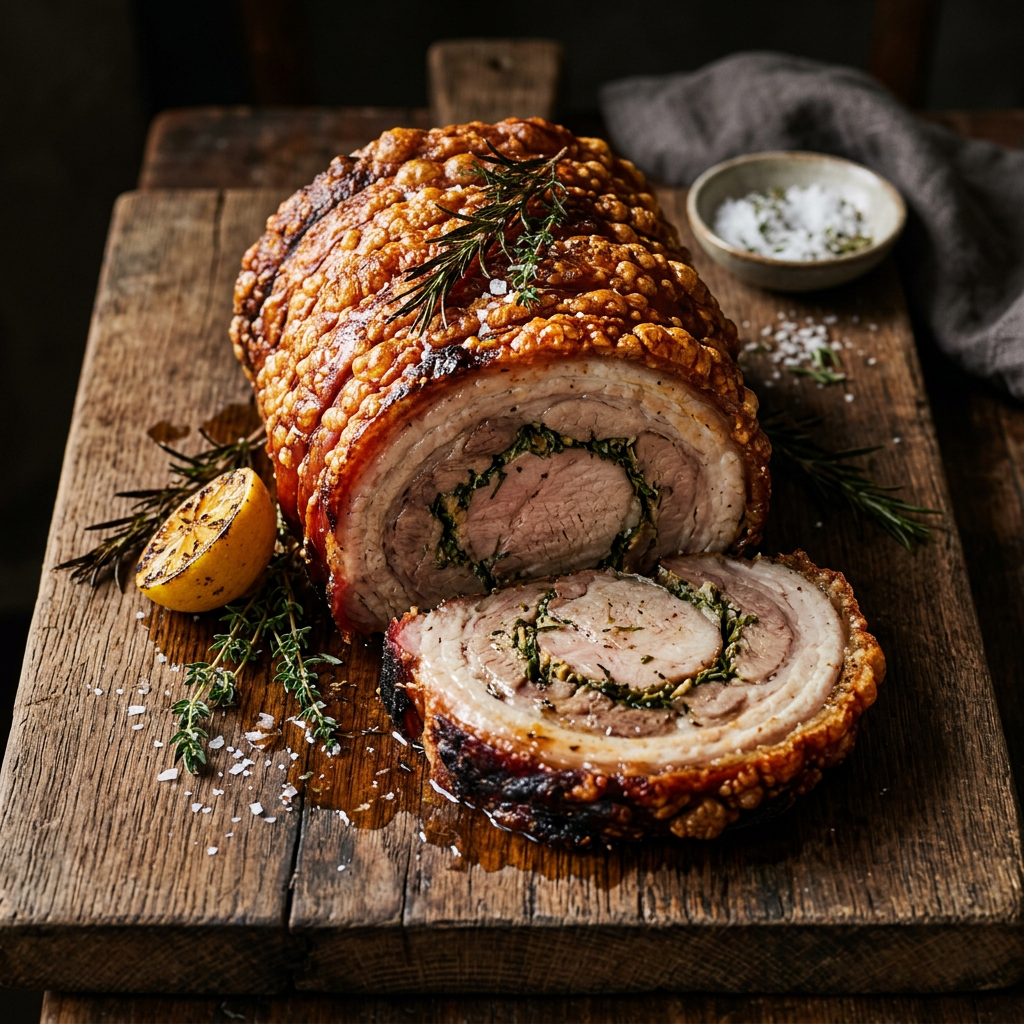 My Take on Weekend Cook — Sunday's Sunday's Smoked Porchetta Roll