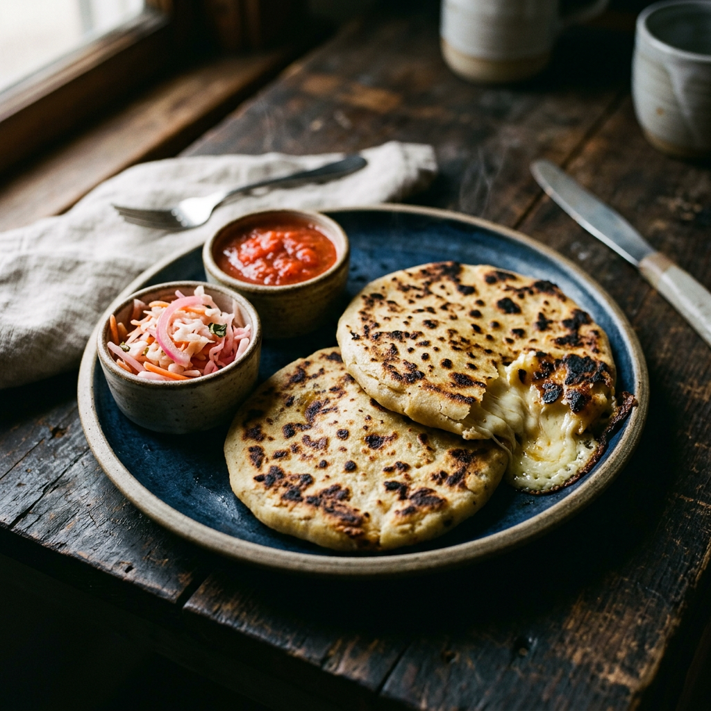 Smoked Pupusas de Queso (Home Smoker)