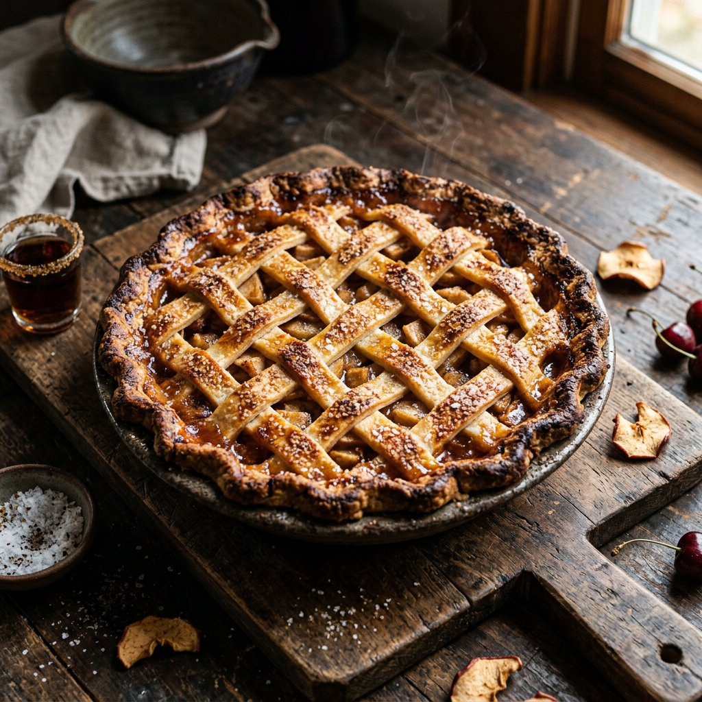 Sunday's Pellet Smoker Smoked Apple Pie