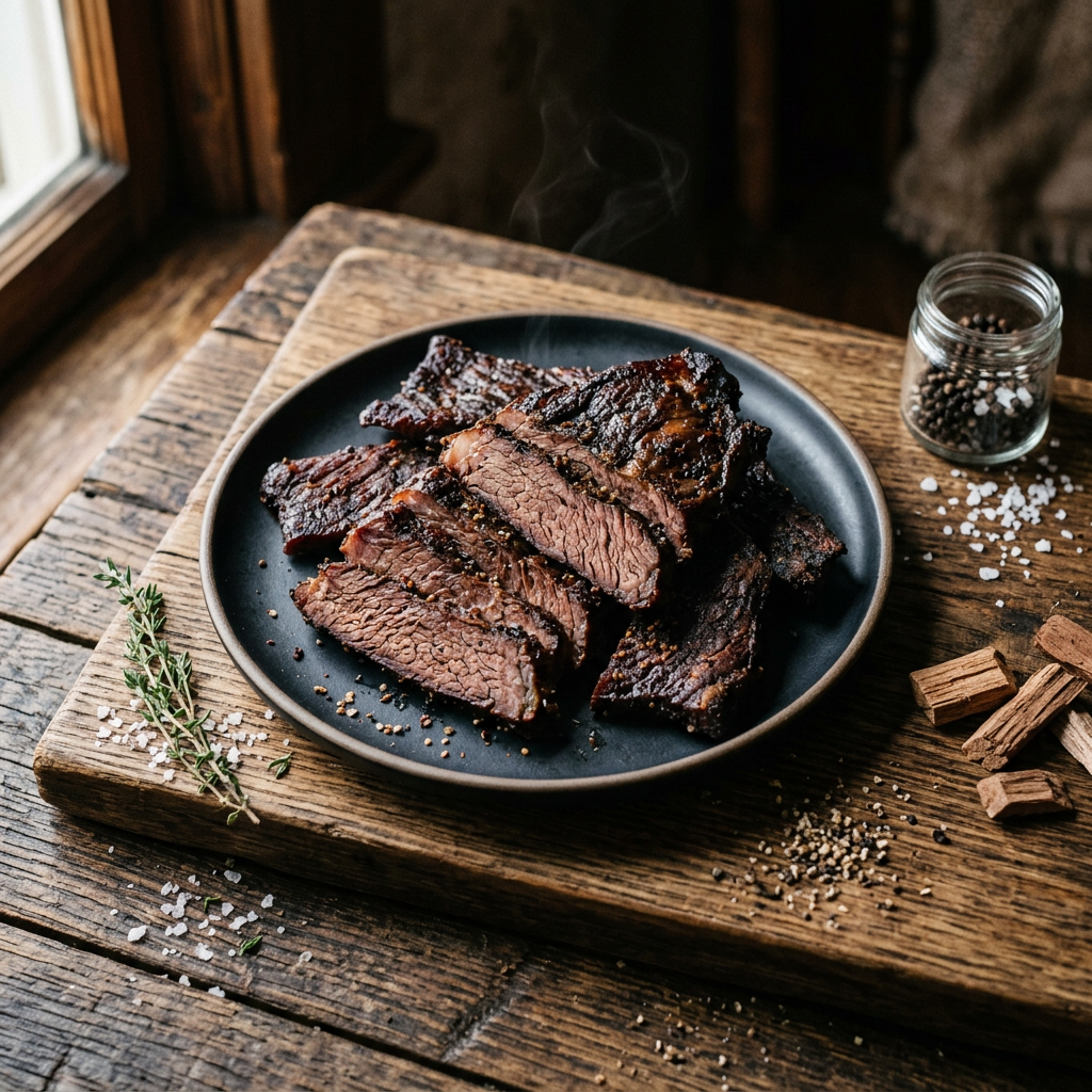 Backyard Version of Sunday's Backyard Version of Backyard Version of Smoked Beef Jerky