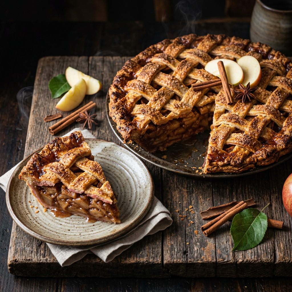 Weekend Cook — Sunday's Backyard Version of Pellet Smoker Smoked Apple Pie