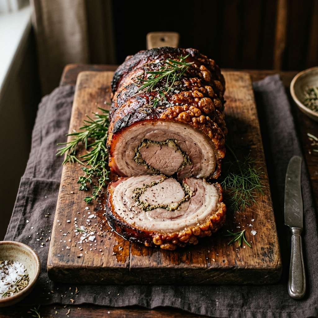 Sunday's Weekend Cook — Smoked Porchetta Roll