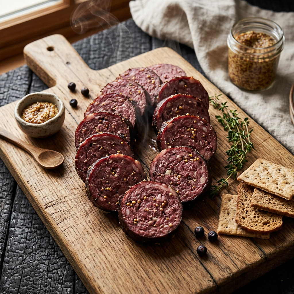 Smoked Venison Summer Sausage