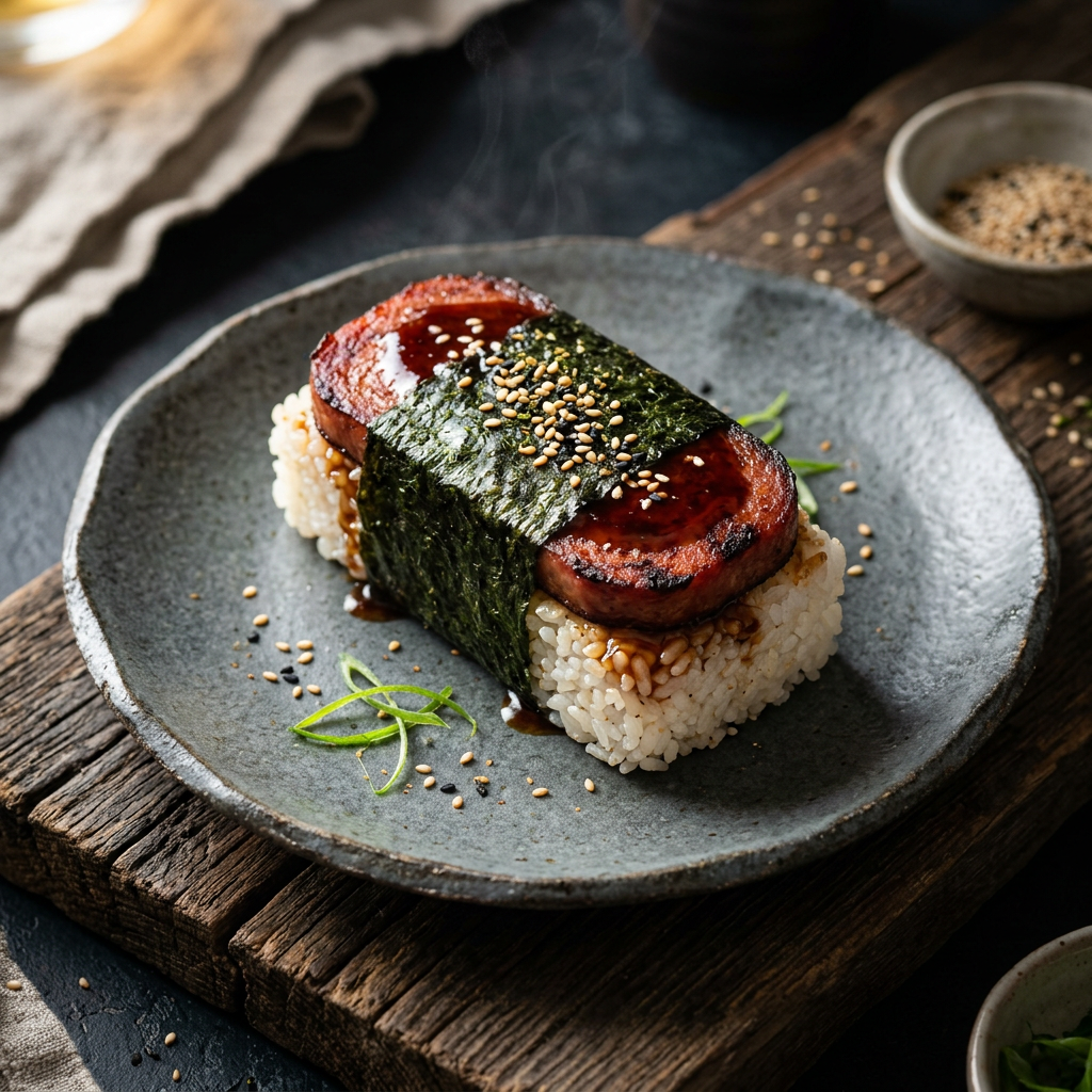My Take on Smoked Spam Musubi