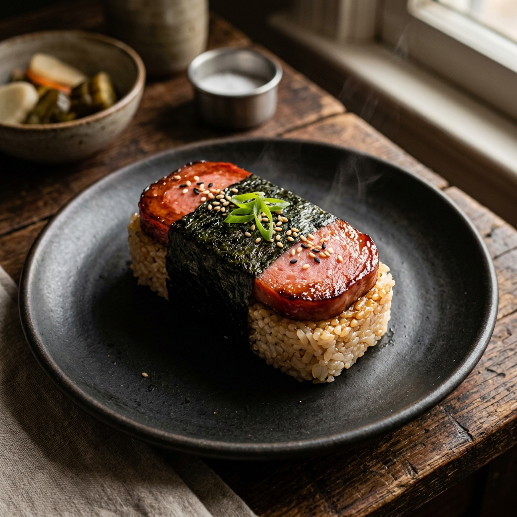 Sunday's Smoked Spam Musubi