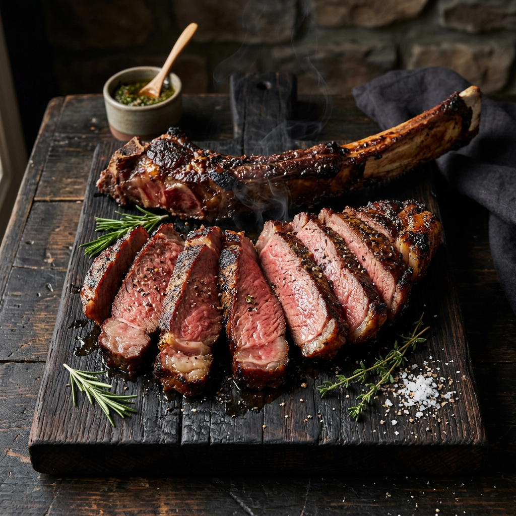 My Take on Reverse-Sear Tomahawk Ribeye