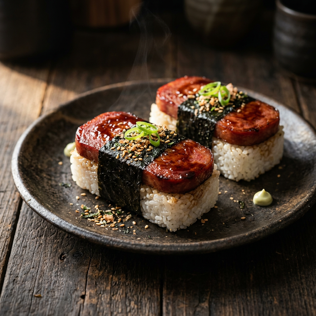 Weekend Cook — Sunday's Smoked Spam Musubi