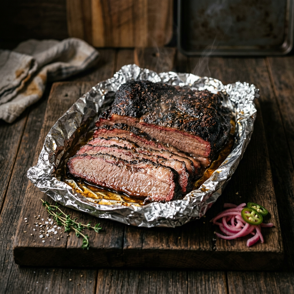 My Take on My Take on Foil-Boat Brisket