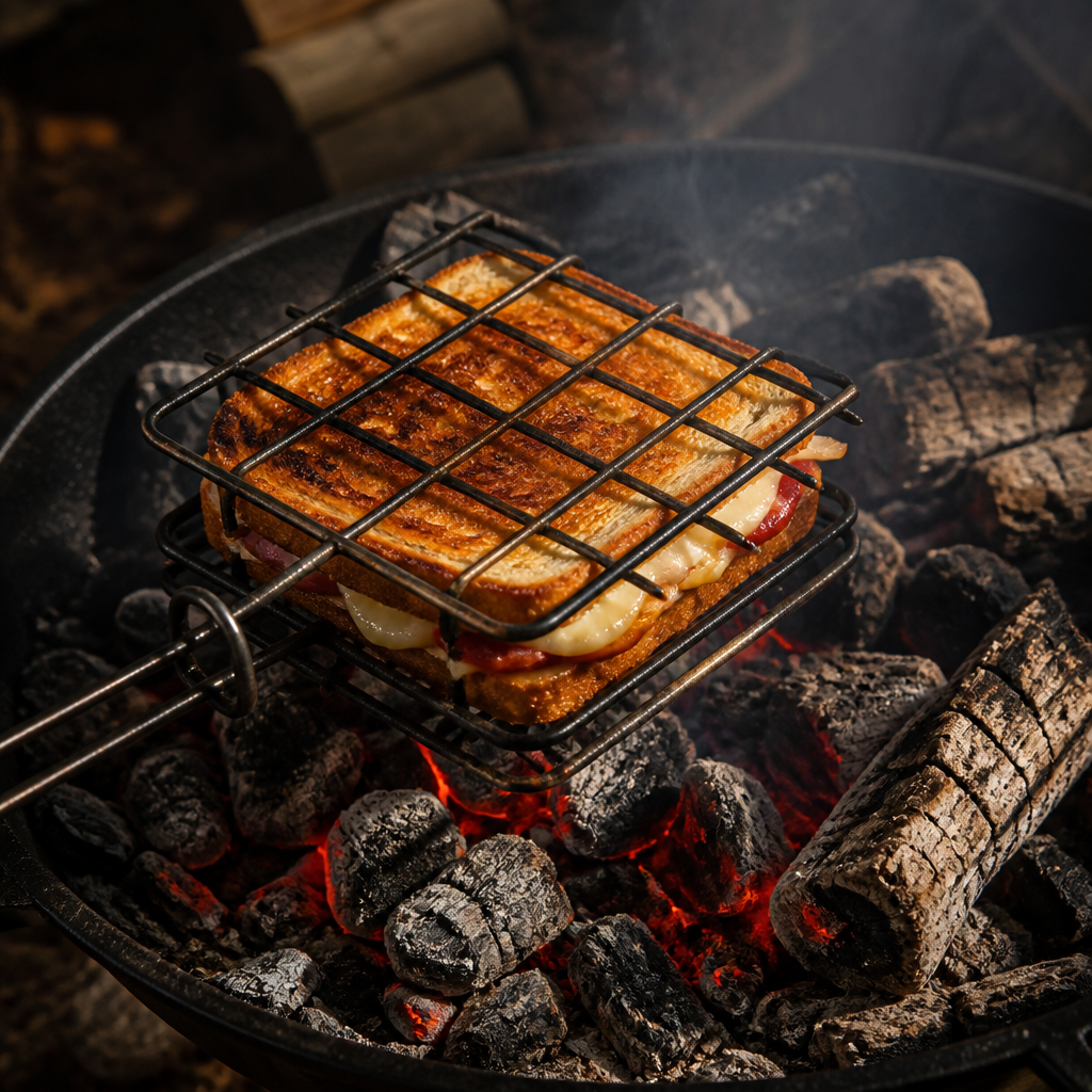 Smoked Braaibroodjie (Braai Toasted Sandwich)