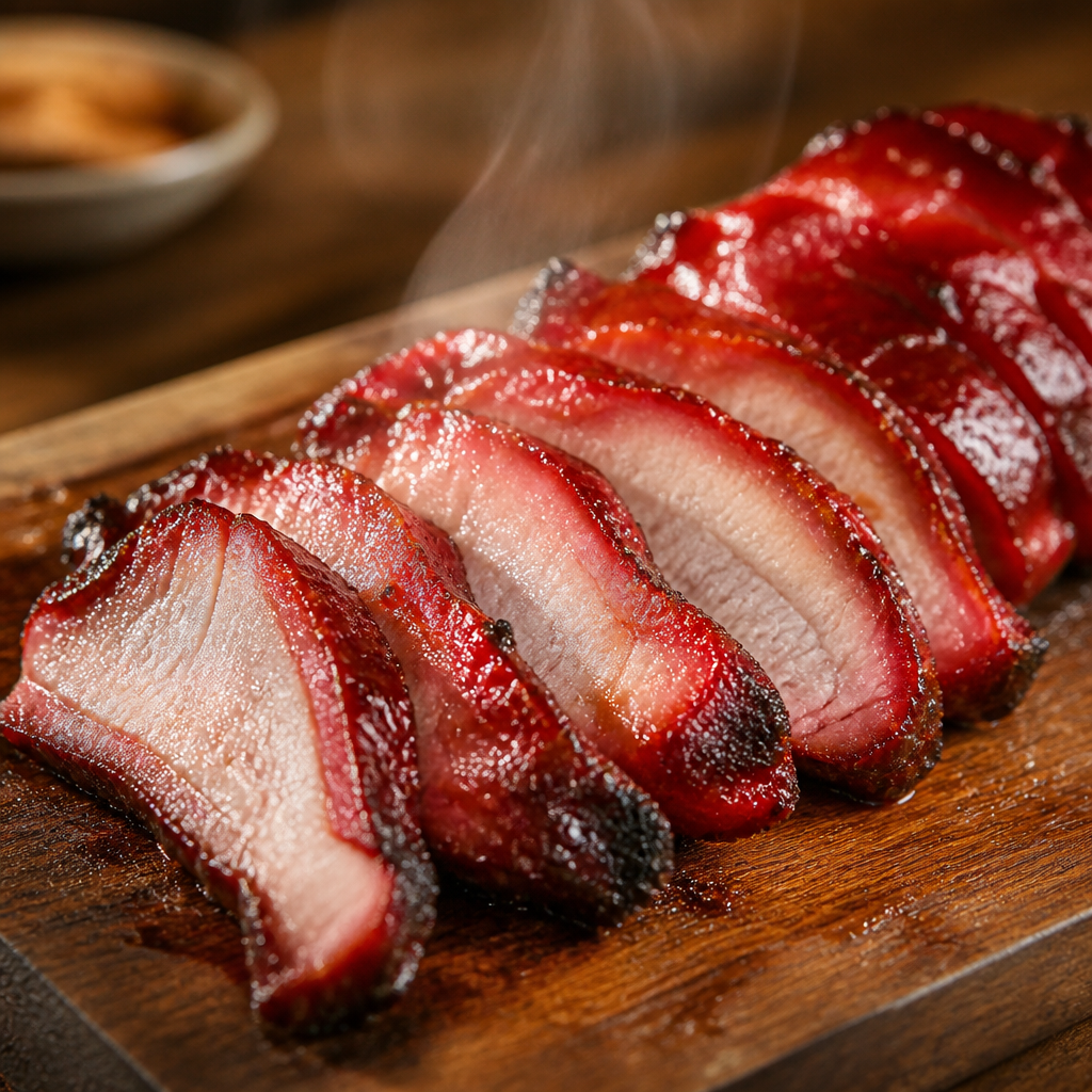 Smoked Char Siu (Cantonese BBQ Pork)