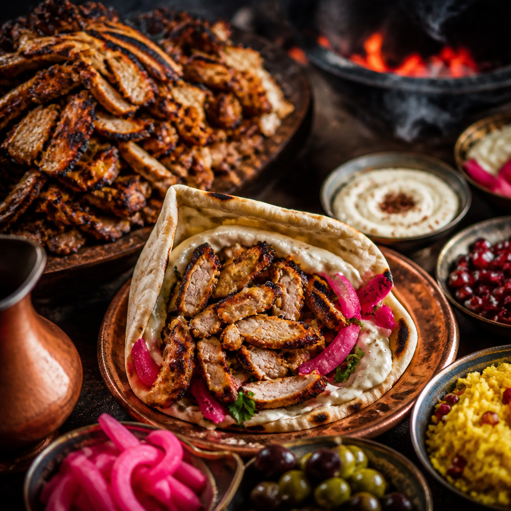 Smoked Chicken Shawarma