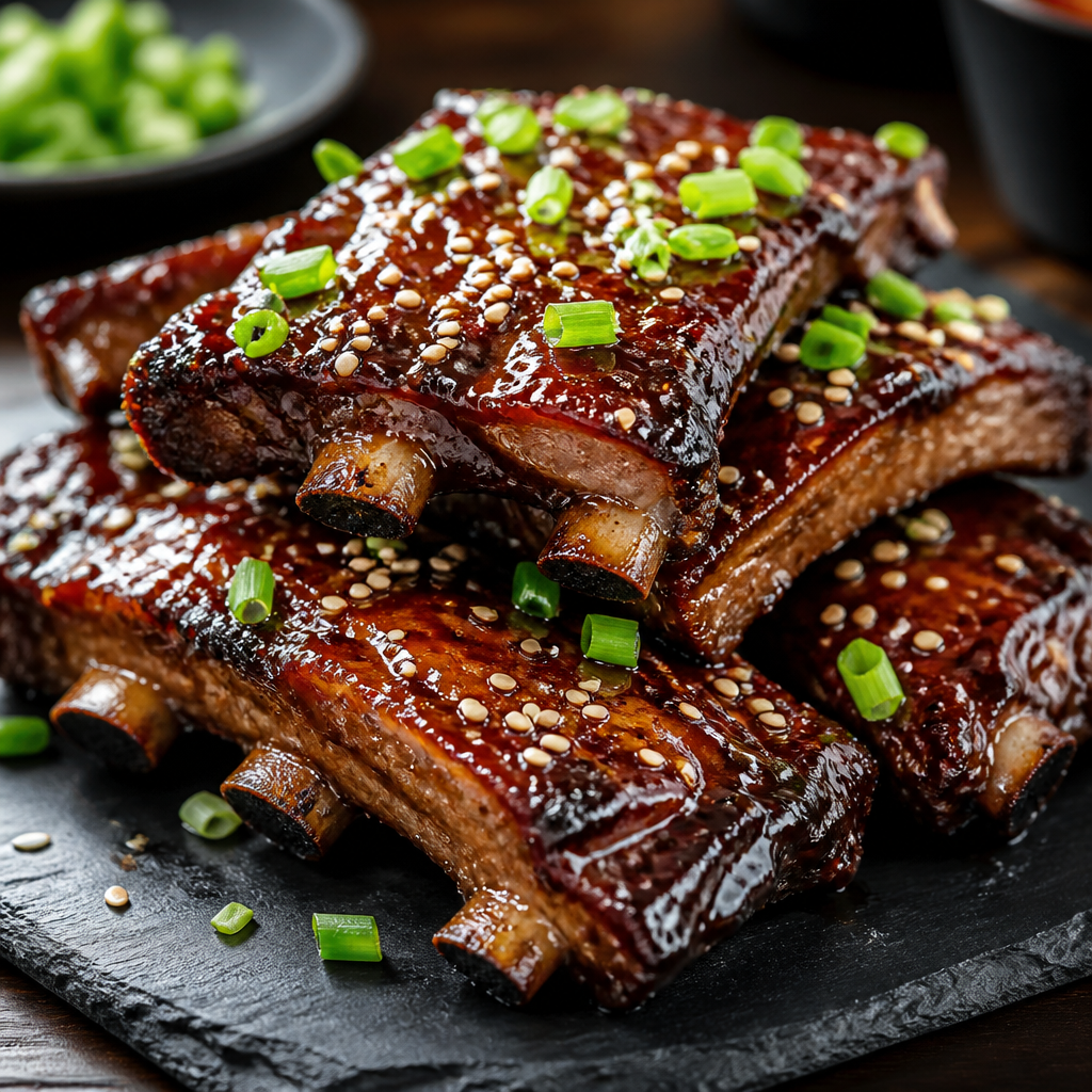 Smoked Hoisin Baby Back Ribs