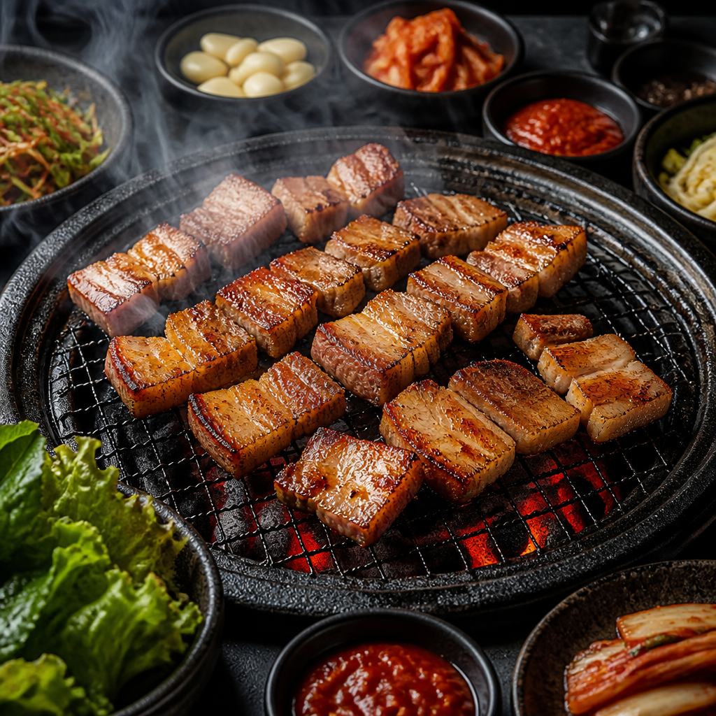 Smoked Samgyeopsal (Pork Belly)