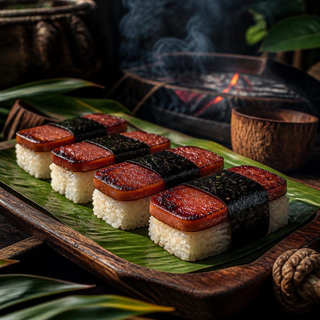 Smoked Spam Musubi