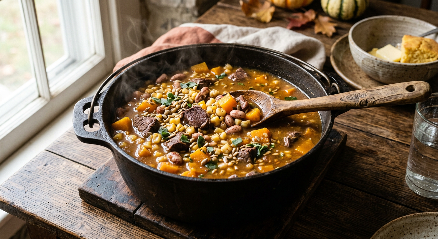 Smoked Three Sisters & Game Stew