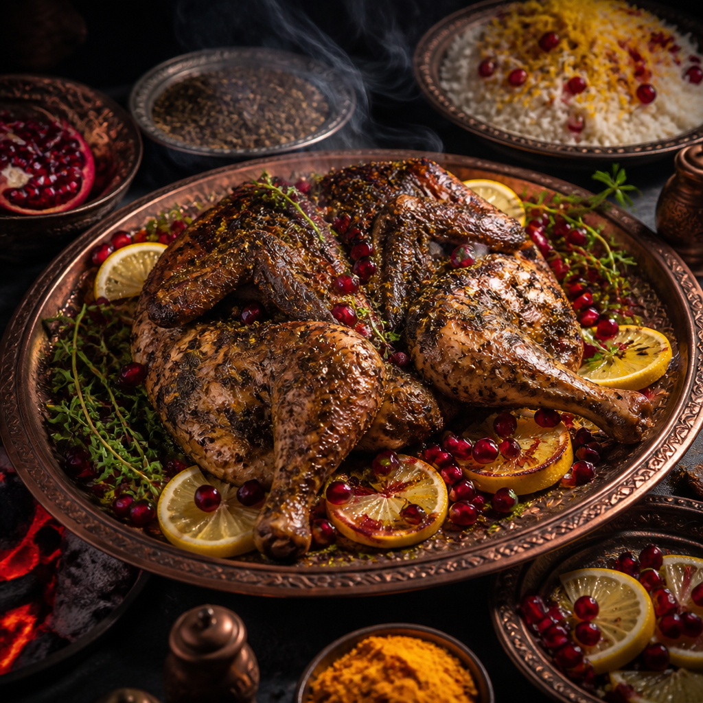 Sumac & Za'atar Smoked Chicken